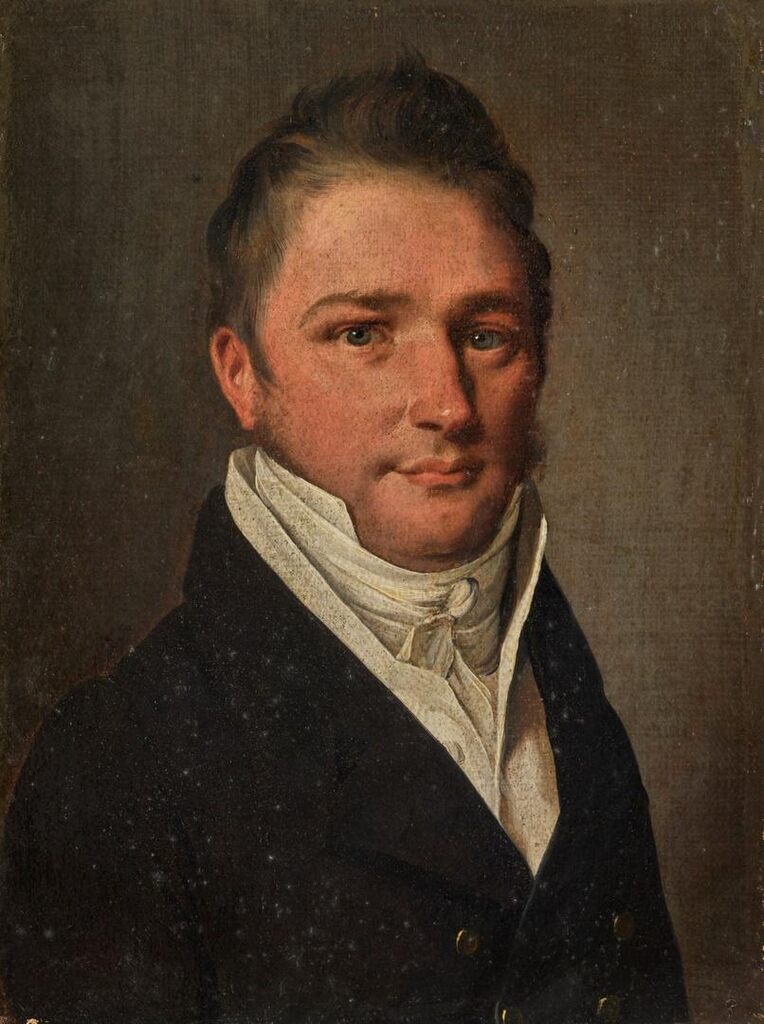 Portrait of a Man in a Black Coat
