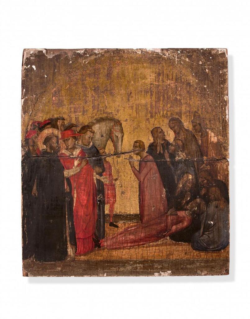 Saint Dominic resuscitates the young Napoleone Orsini
