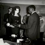 Miles Davis et Juliette Gréco, c. 1950.