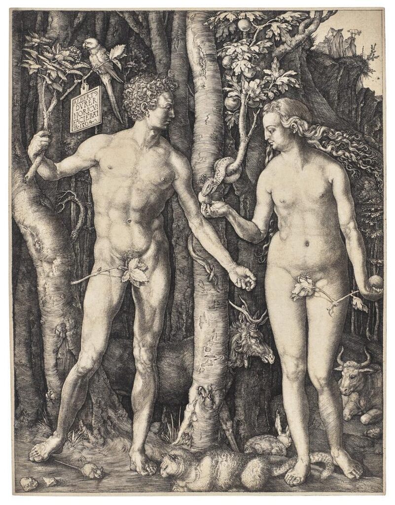 Albrecht Dürer, Adam and Eve