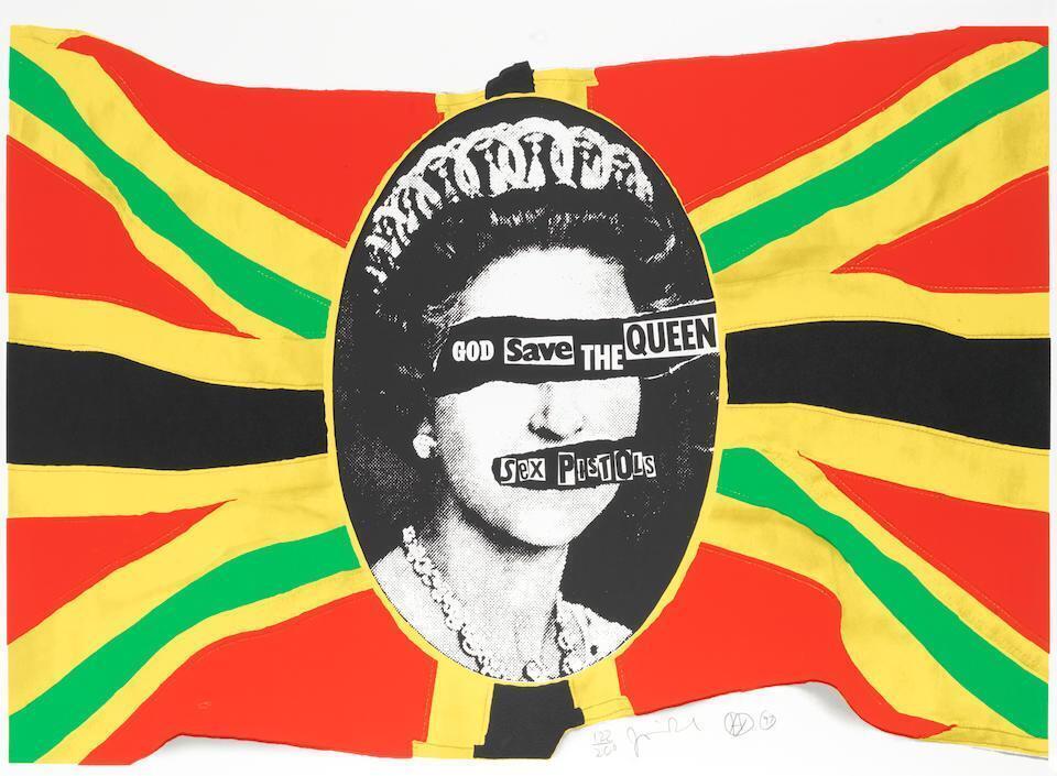 Sex Pistols: God Save The Queen (Red, Yellow & Green Colourway)