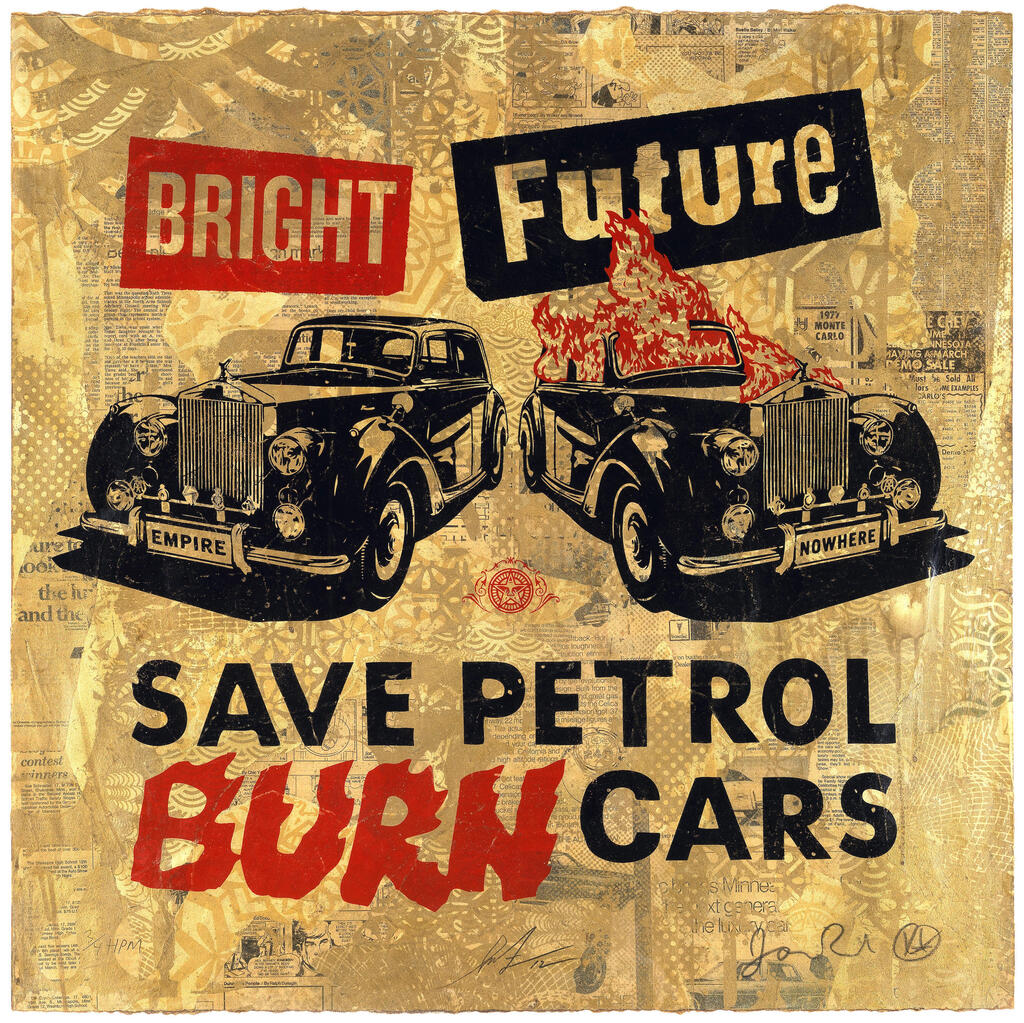 Shepard Fairey and Jamie Reid (American and British)