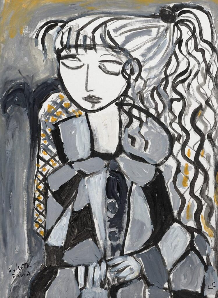 Sitting in Peace, Sylvette in Vallauris