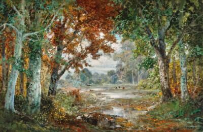 A forest in autumn