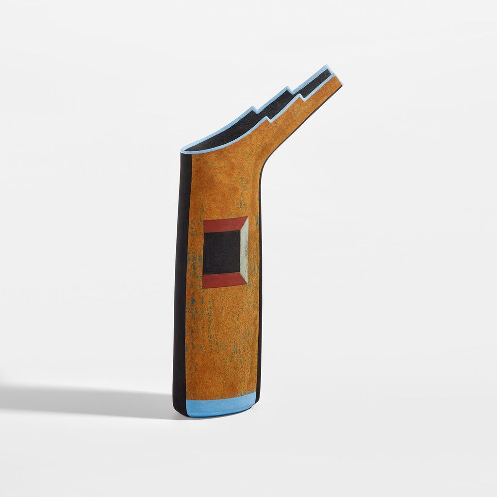 "Dark Windows” spout pot