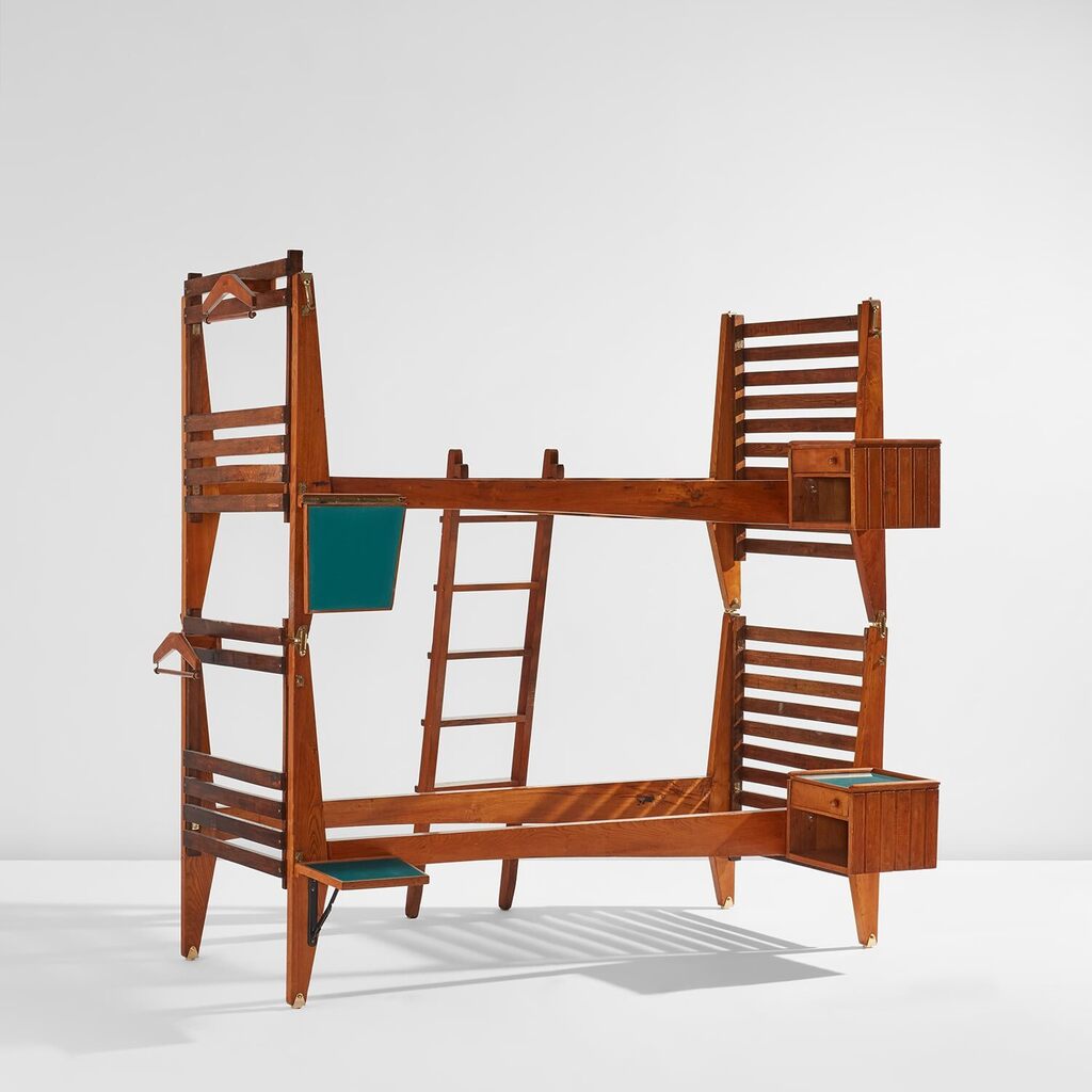 Bunk bed, from the Casa del Sole, Cervinia