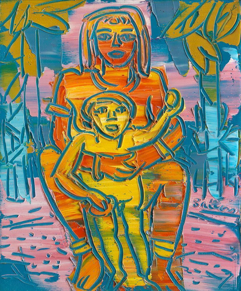 Multiple Mother and Child