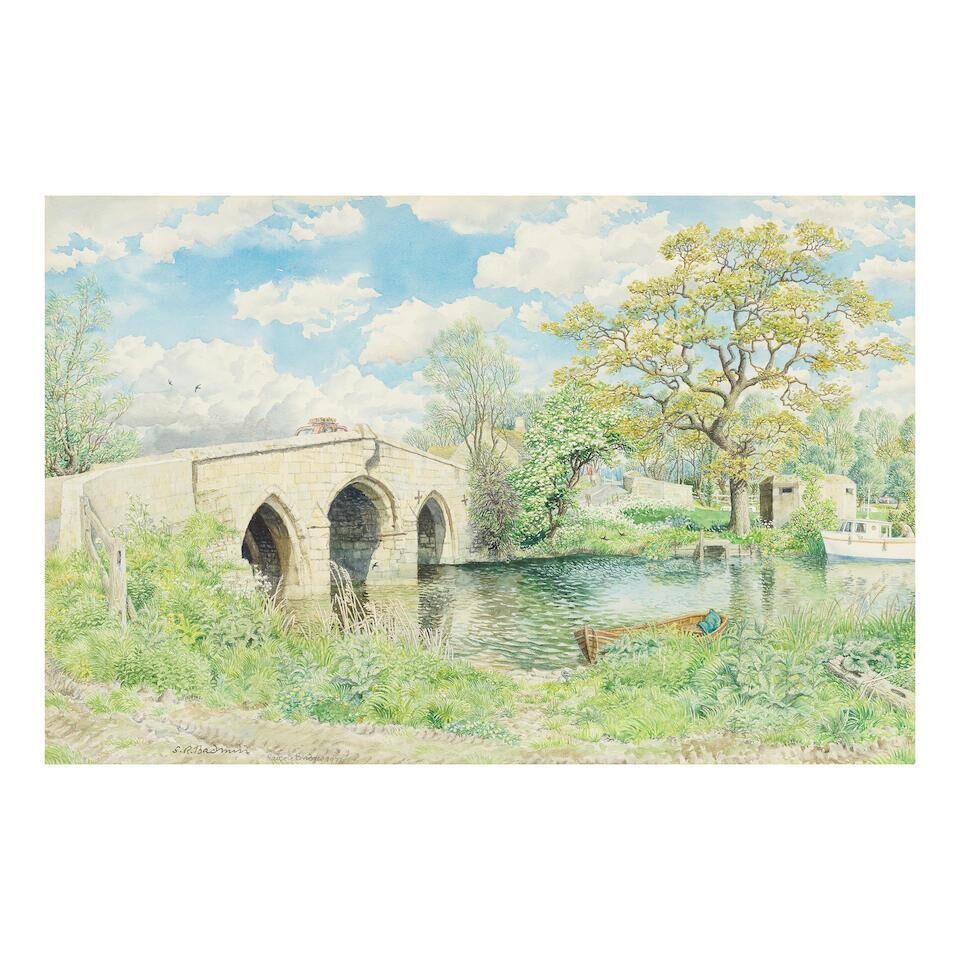 Radcot Bridges near Faringdon, Early May