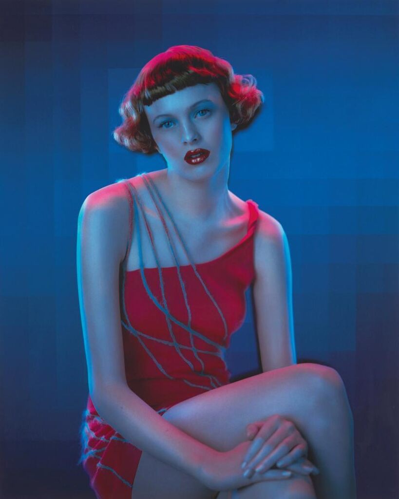 Karen Elson for Gianni Versace