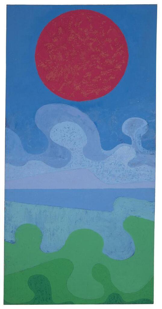 Untitled (Círculo rojo)