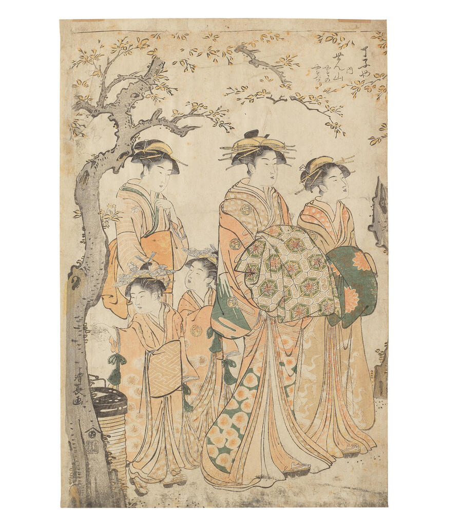TORII KIYONAGA (1752-1815) AND CHOBUNSAI EISHI (1756-1829)
