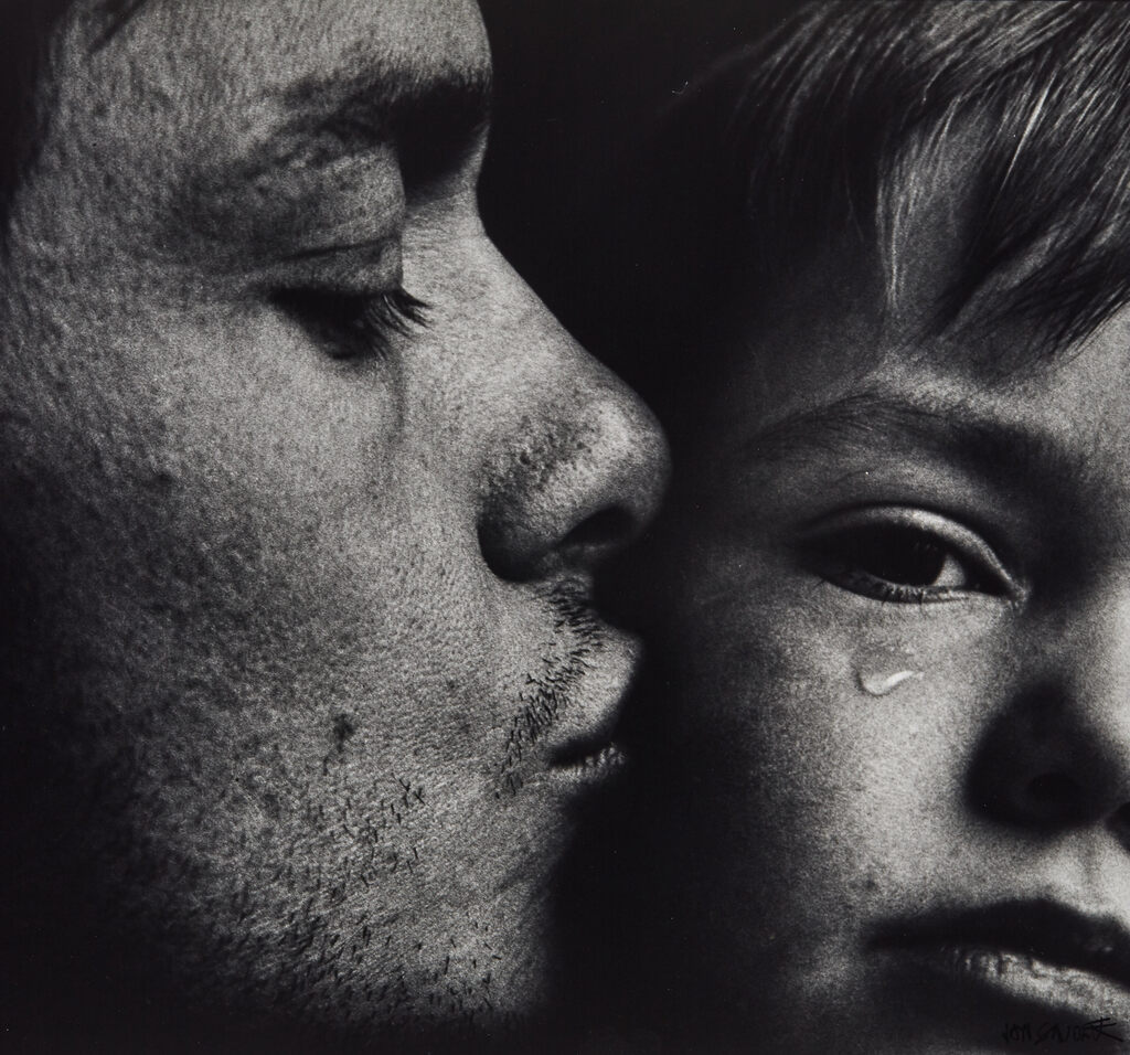 Untitled (Father and child)