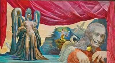 Salvador Dali"Etre Dieu" (Salvador Dalí 'to Be God')