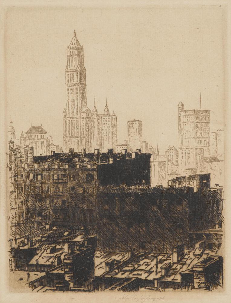 Out of My Window (Vista, My Own); An American Cathedral (The Woolworth Building) (Fletcher 4; 107)