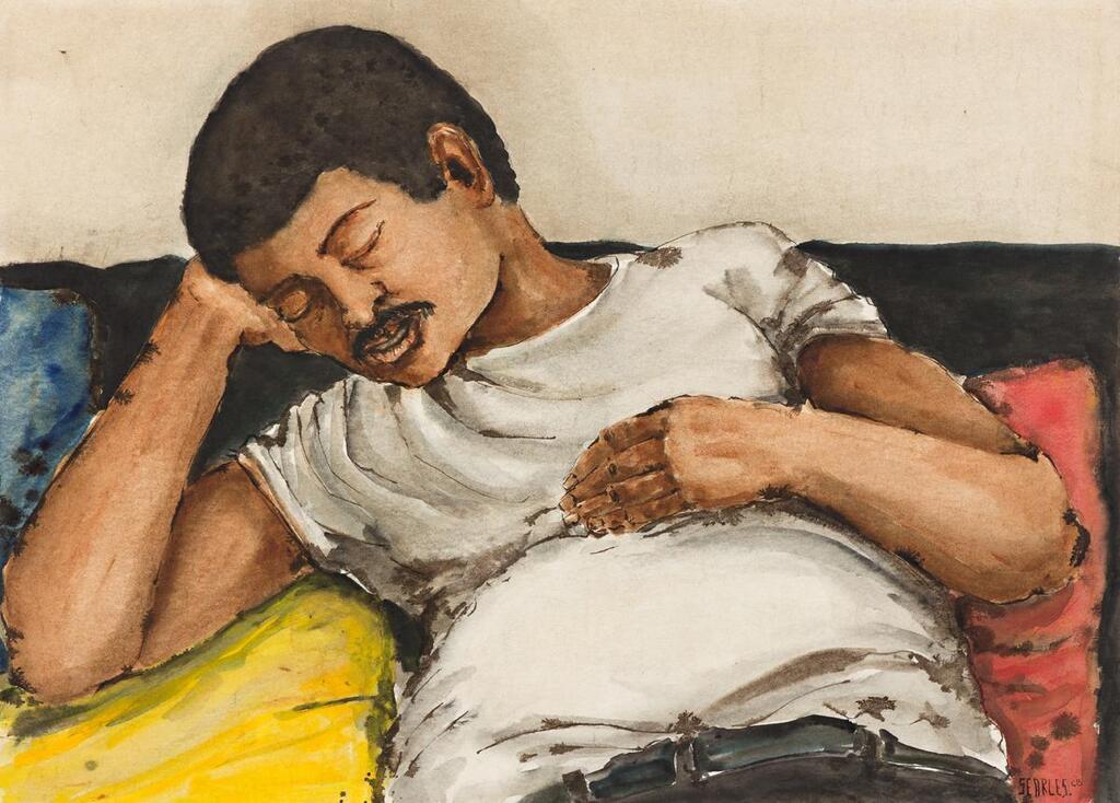 Untitled (Man Napping)