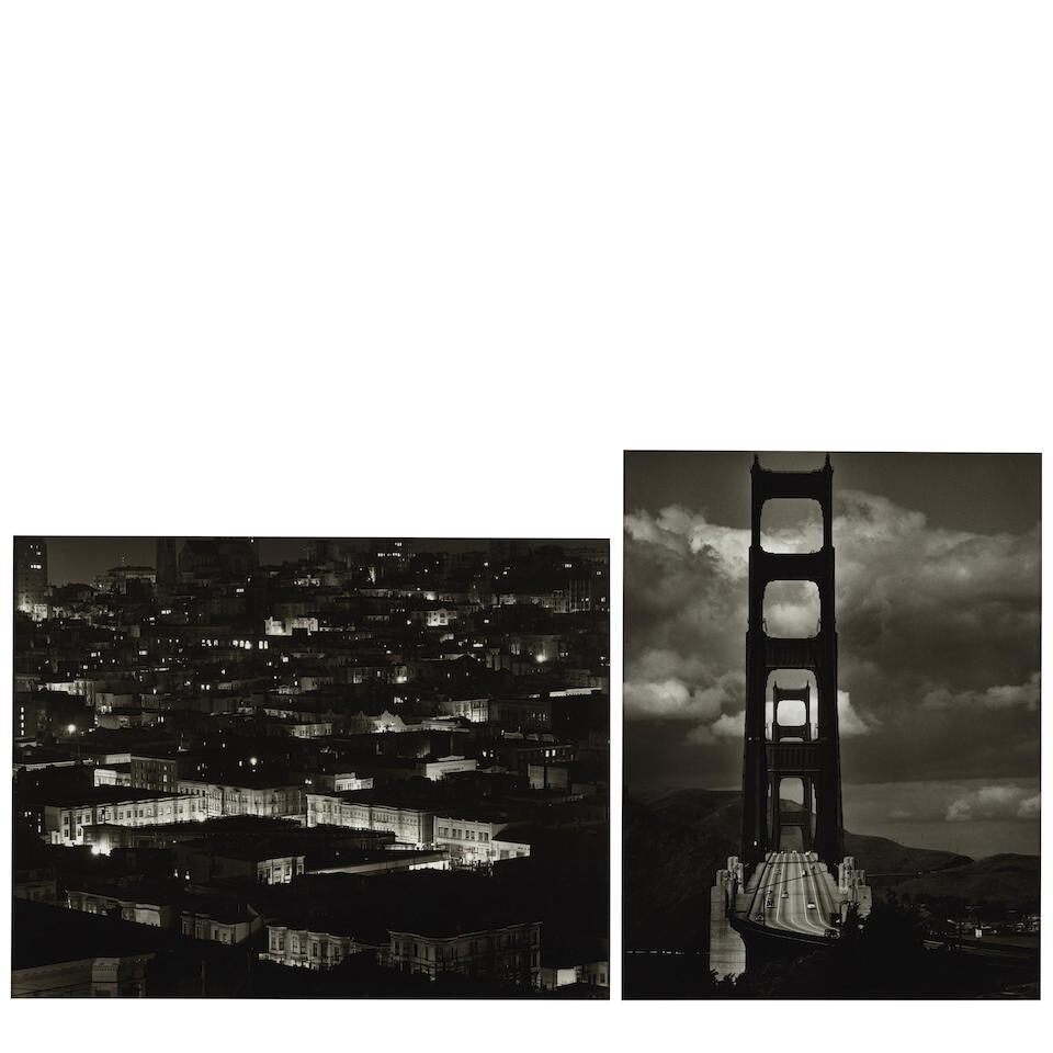 Selected Images (comprising 'Golden Gate Bridge' and 'Night View from Coit Tower')