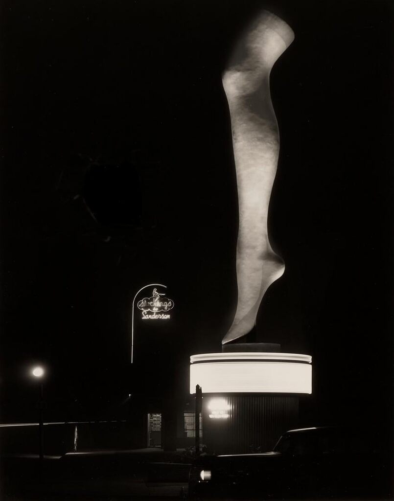 The Leg, Olympic Boulevard, Los Angeles (Silk Stocking)