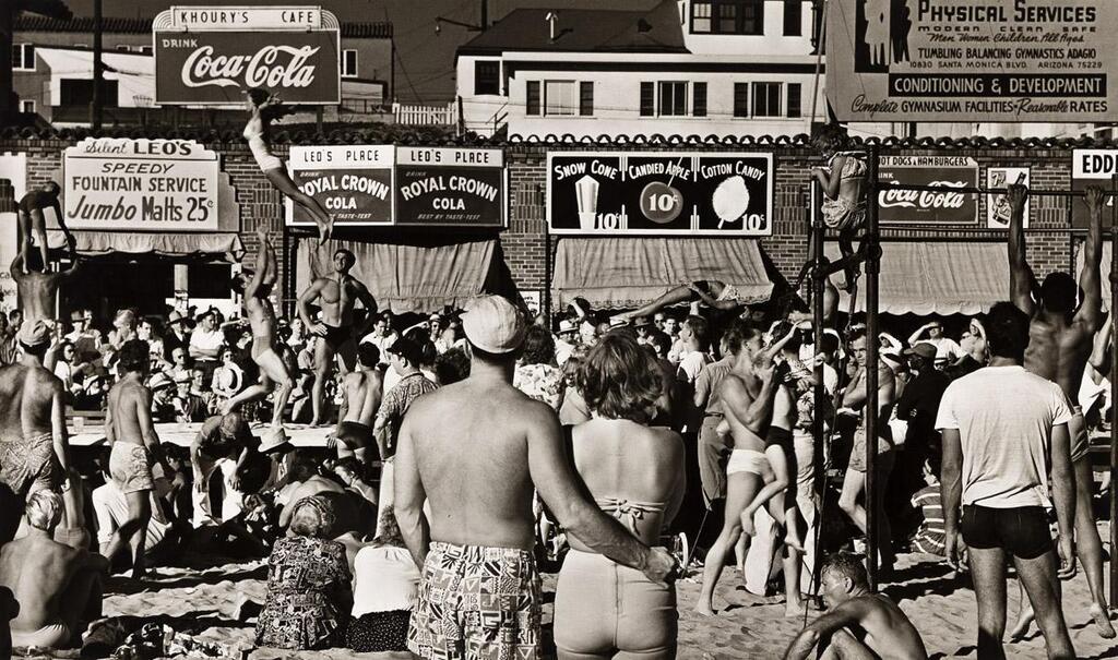Muscle Beach Los Angeles, 1947
