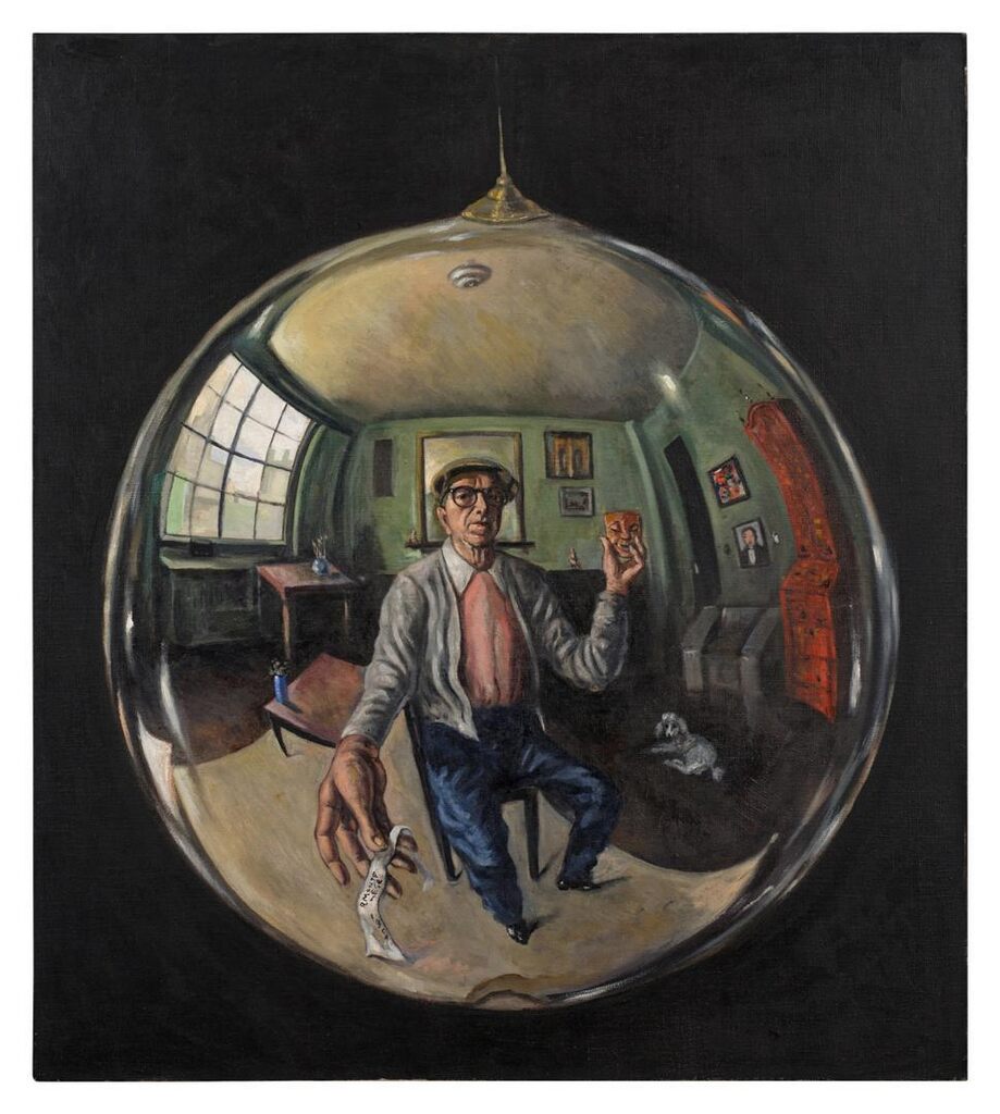 Autorretrato con esfera