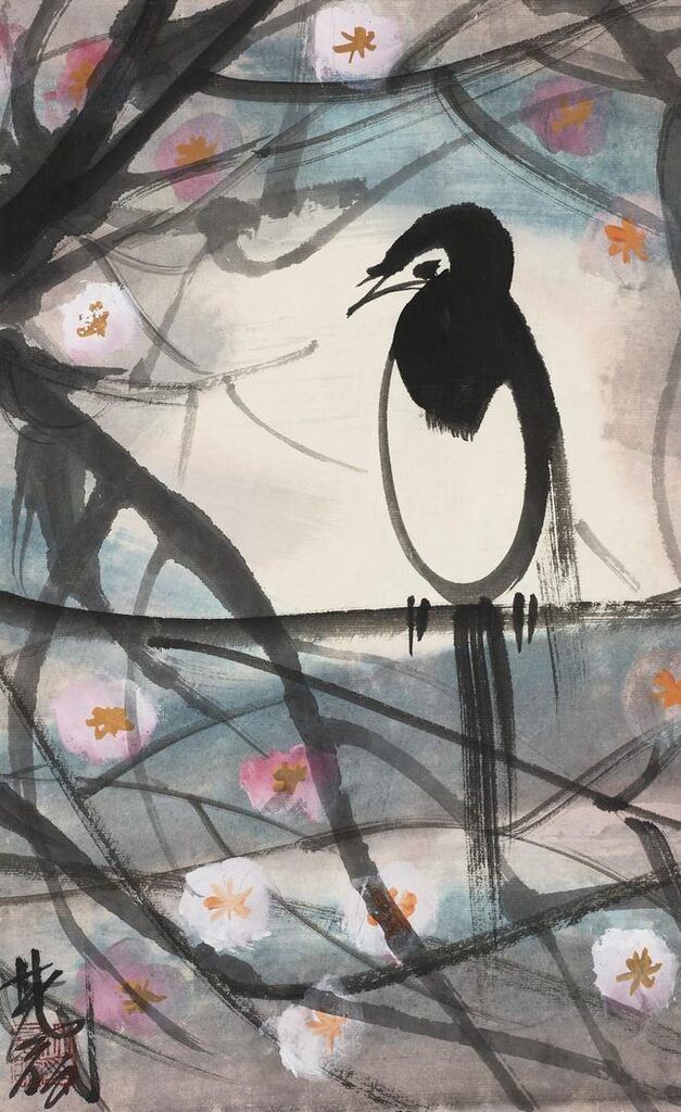 Magpie and Plum Blossoms