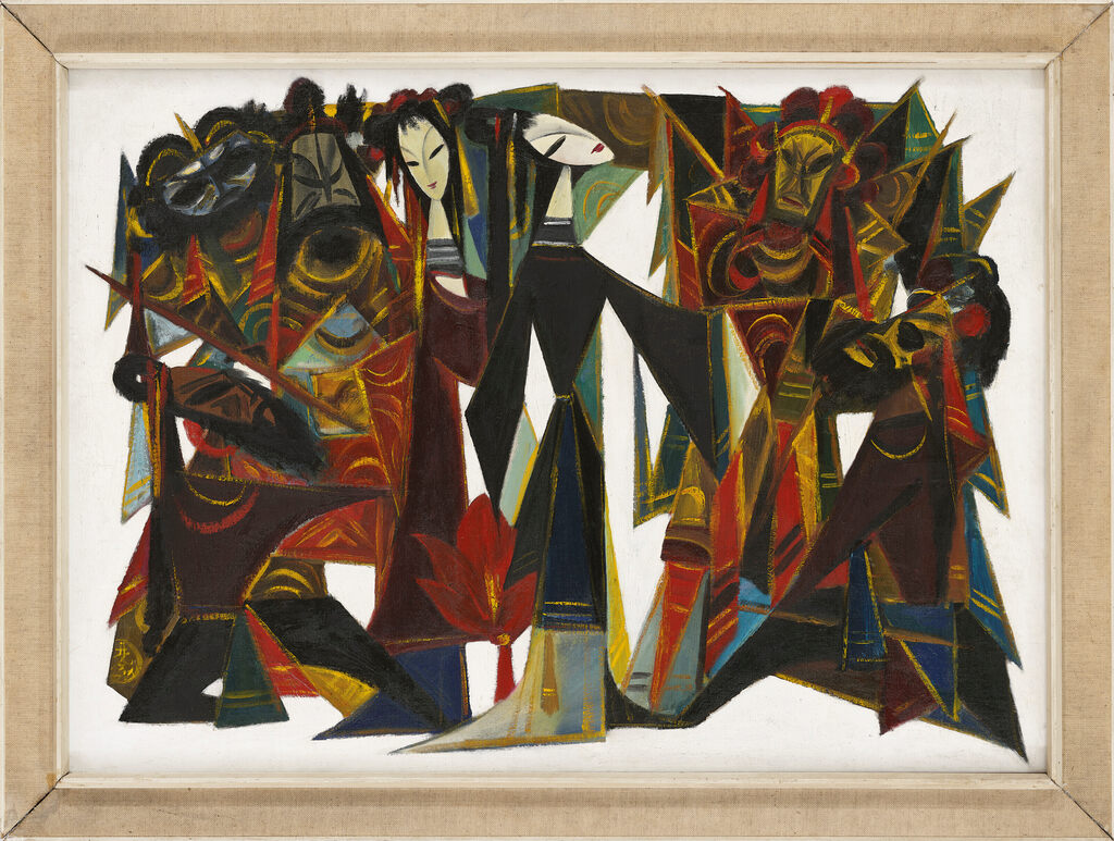 Lin Fengmian 林風眠, Opera Figures: Lotus Lantern