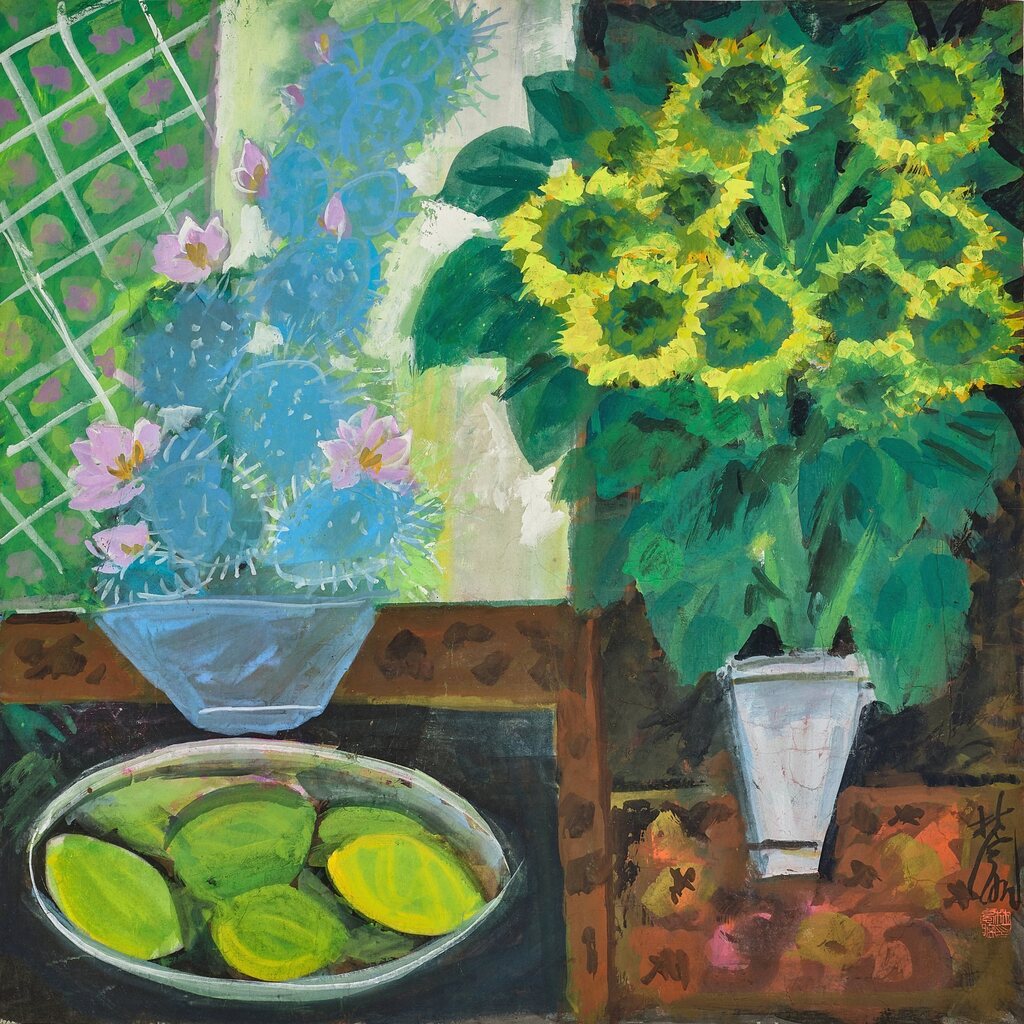 Lin Fengmian 林風眠, │Lin Fengmian, Still life