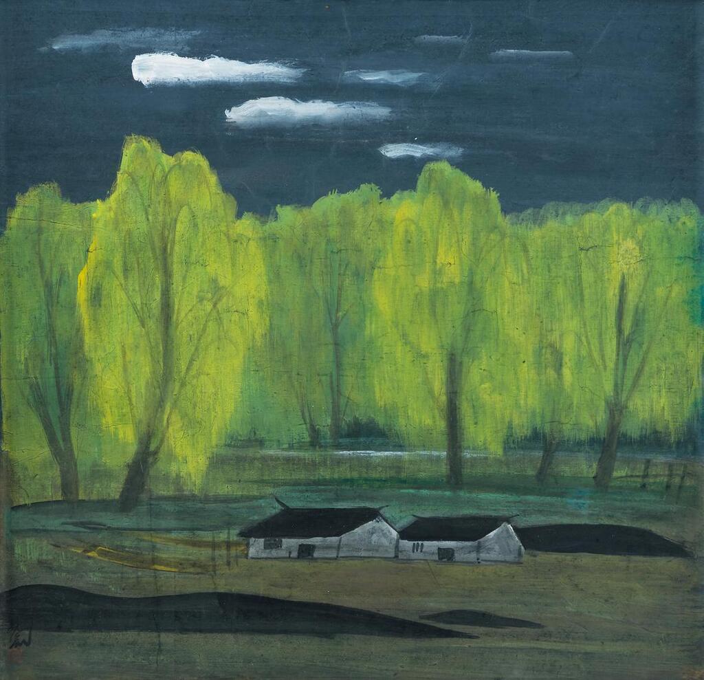 Lin Fengmian 林風眠, Willow Forest
