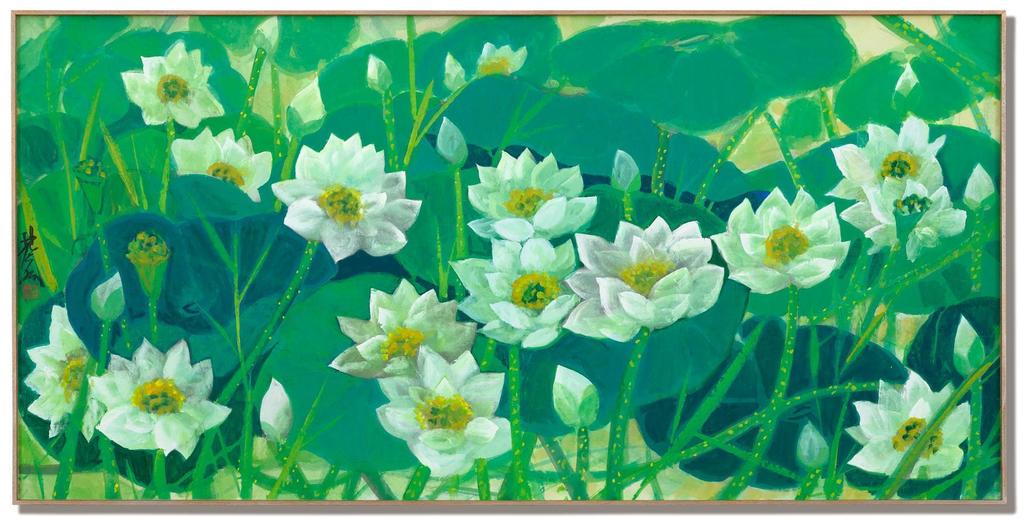 Lin Fengmian 林風眠, LOTUS POND