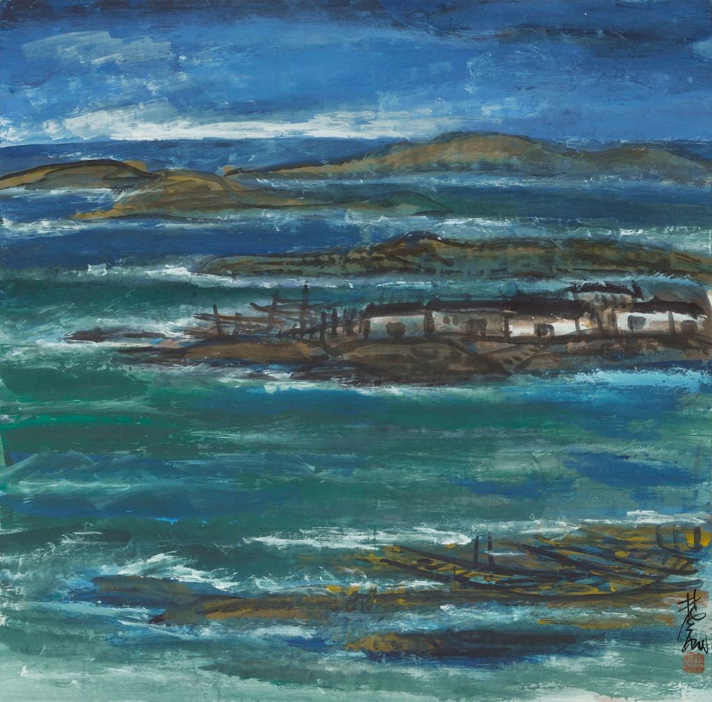 Lin Fengmian 林風眠, SEASHORE