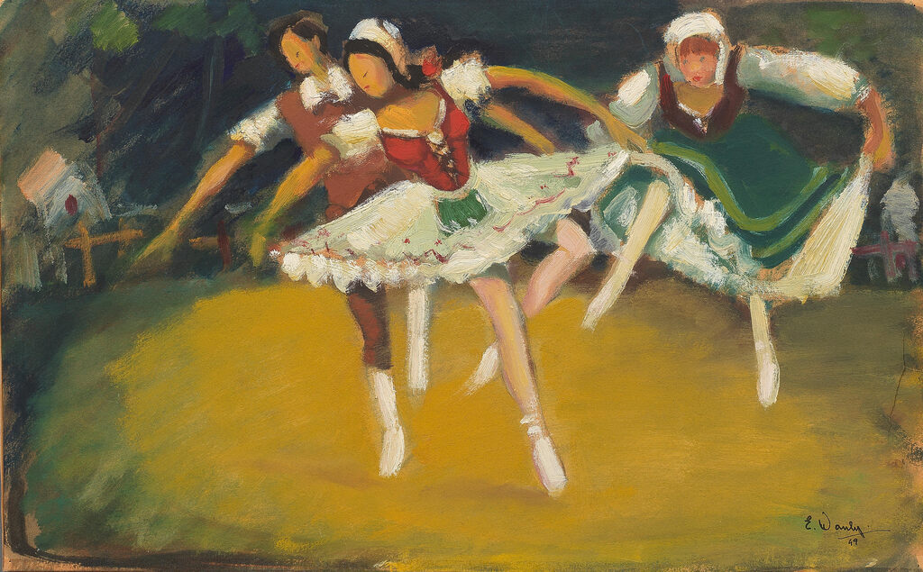 La Fille mal gardée (Three Dancers)