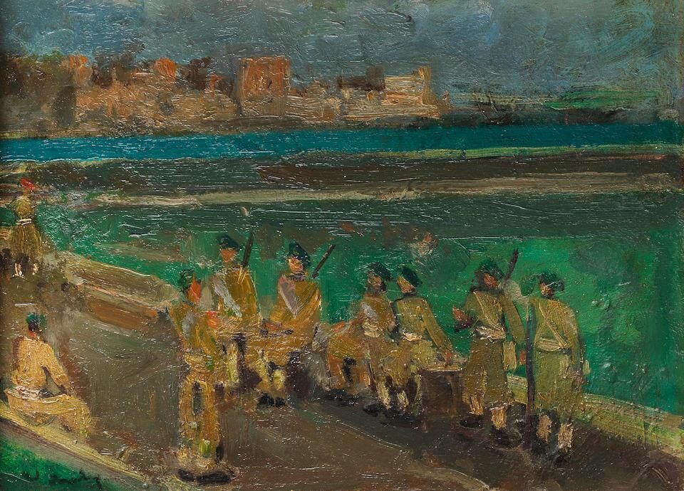 British Commandos on the Corniche, Alexandria
