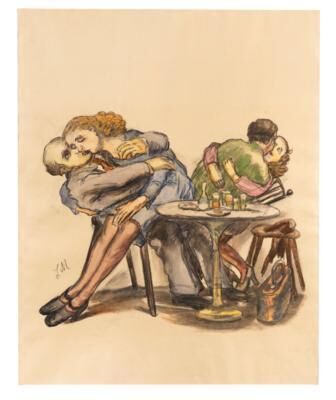 A Coffeehouse Scene