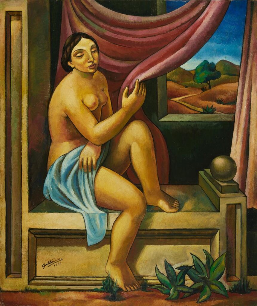 Mujer en la ventana