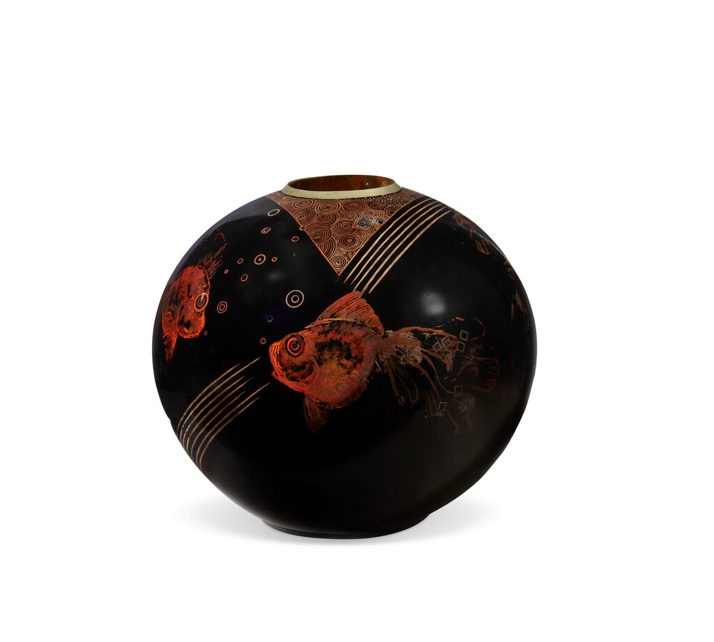 'POISSONS' VASE