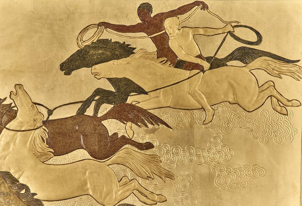 'LA CONQUÊTE DU CHEVAL' PANEL