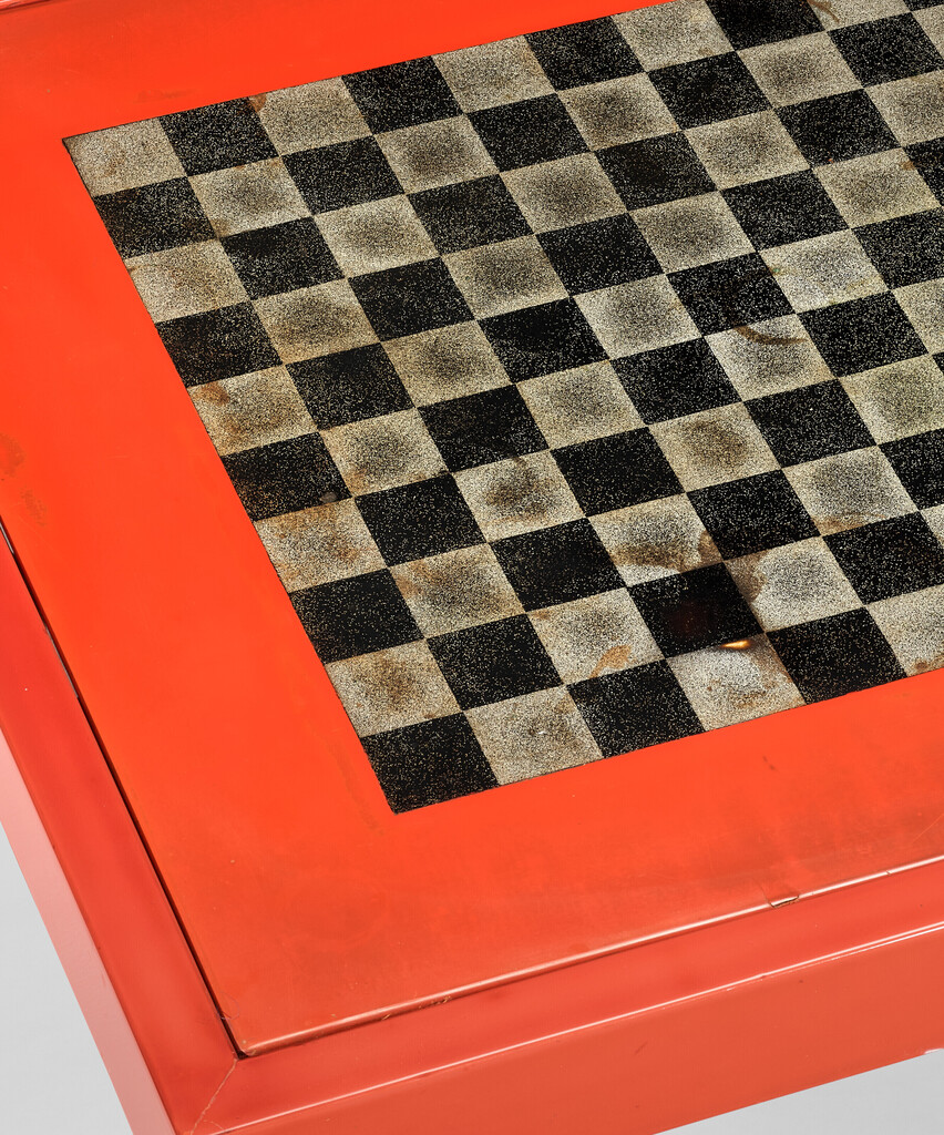GAMES TABLE FROM THE GRAND SALON OF THE S.S. NORMANDIE