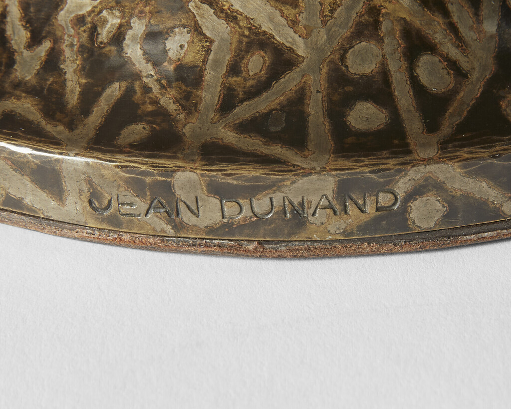 ILLUMINATED VASE FOR ARMAND ALBERT RATEAU, 17 QUAI DE CONTI, PARIS