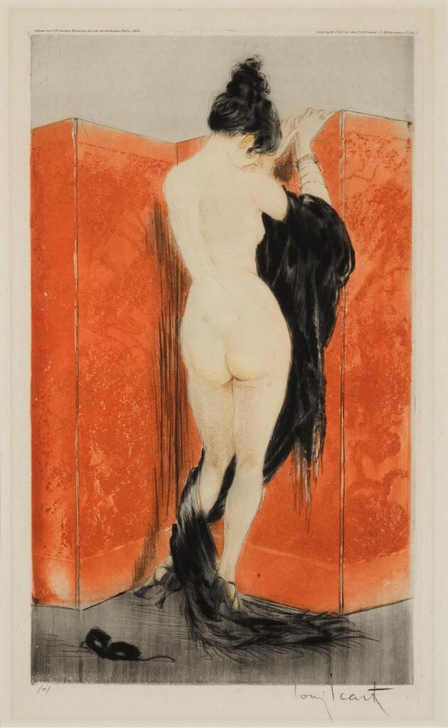 The Lacquered Screen (+9 Etchings)