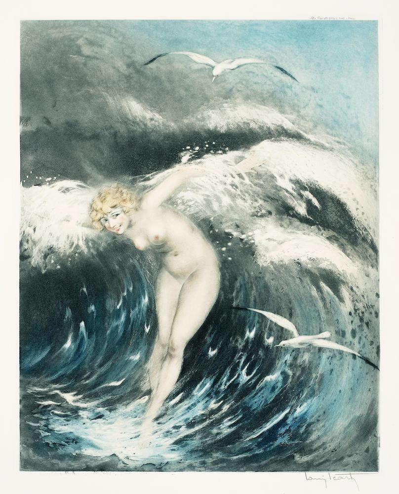 Venus in the Waves (dark blue) (H., C. & I. 410)