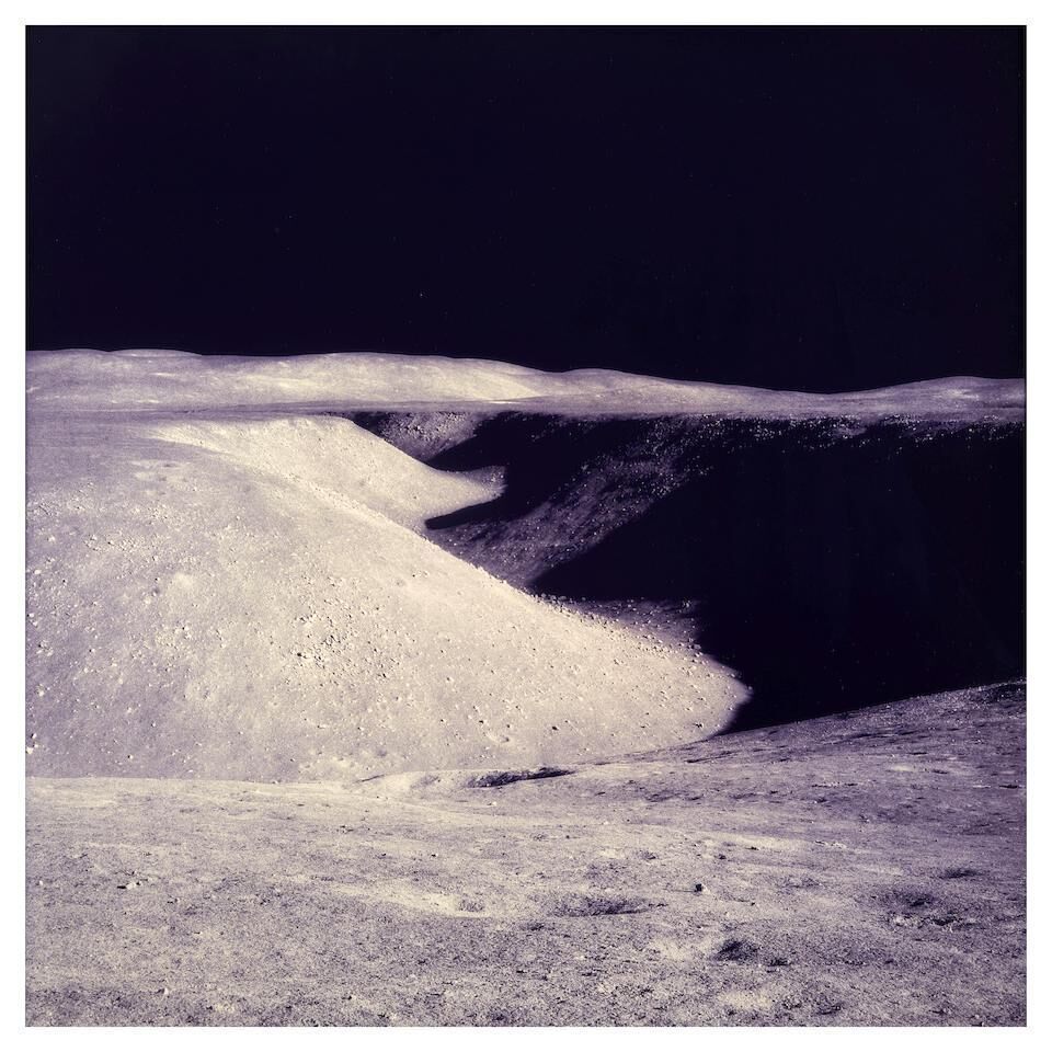 Hadley Rille: 80 Miles Long, 1 Mile Wide and 1000 Feet Deep, #72