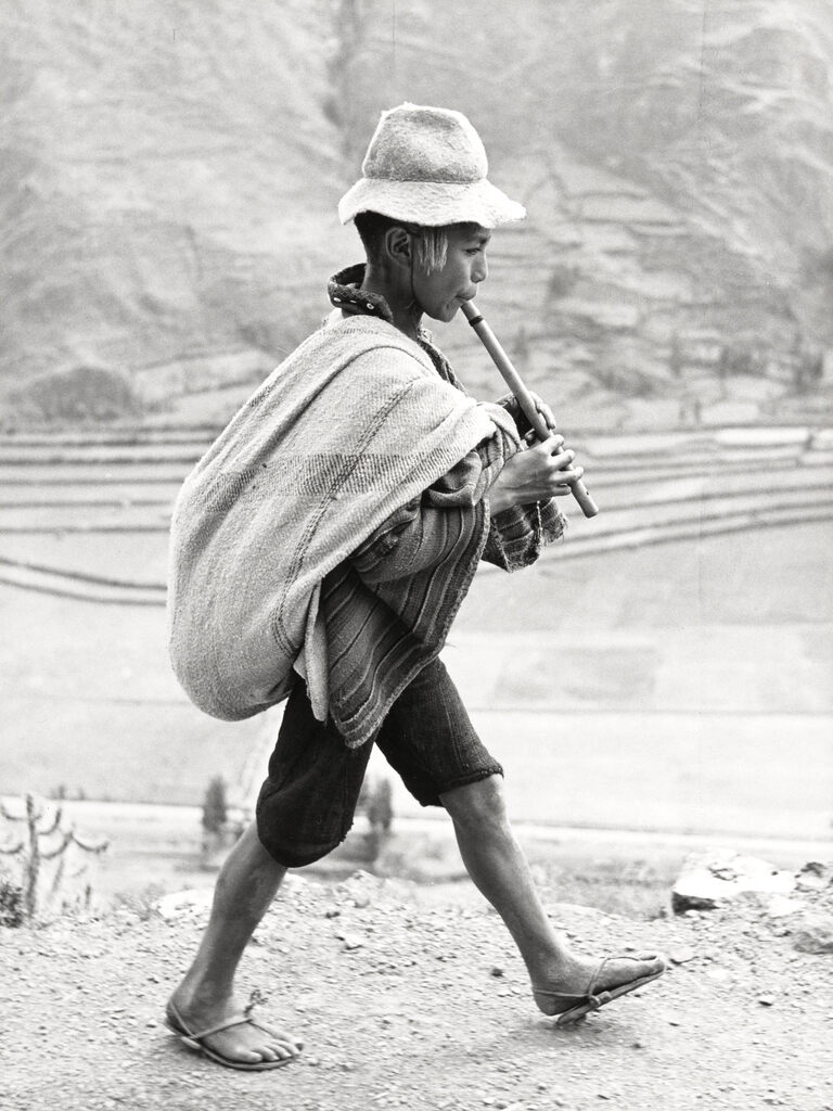 Flute Player, Cuzco, Peru