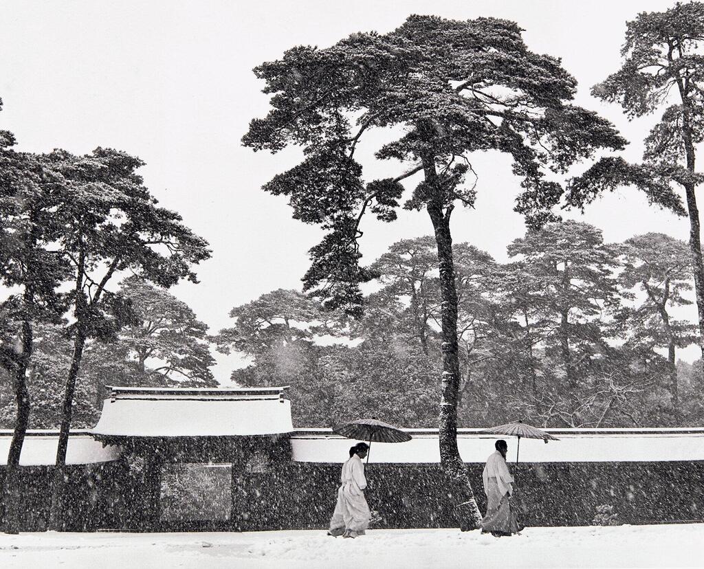 In the Court of the Meiji Temple, Tokyo, Japan