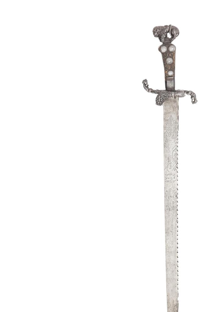 A Steel-Hilted Hunting Sword