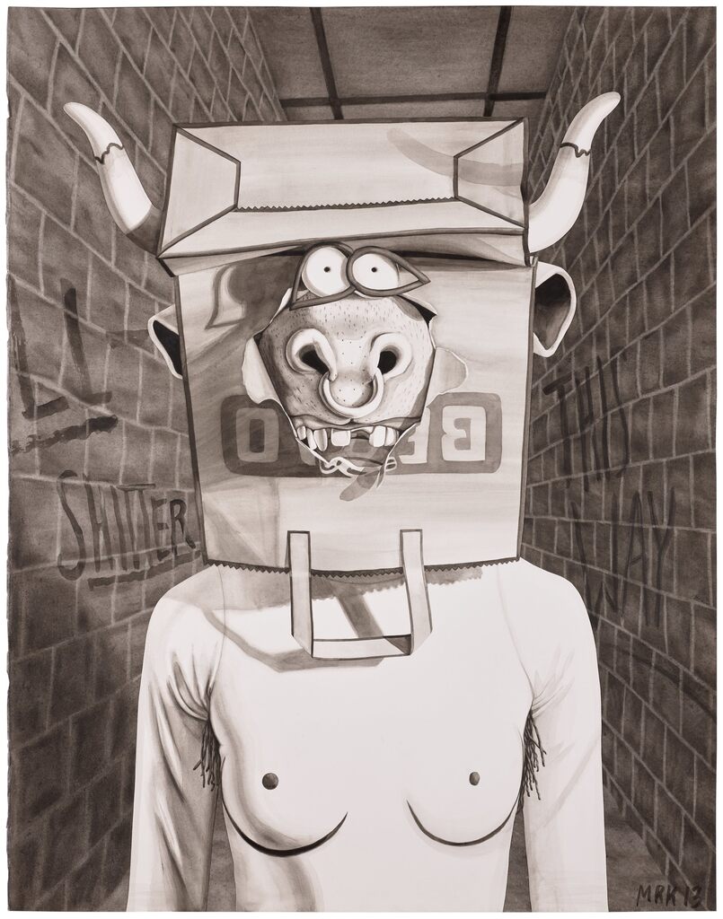 Minotaur in Labyrinth