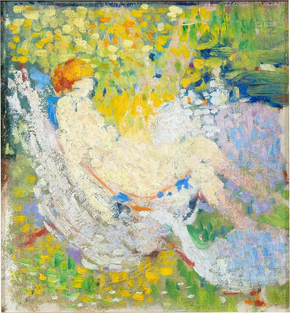 Petite esquisse de nu en plein-air or Le Paradou