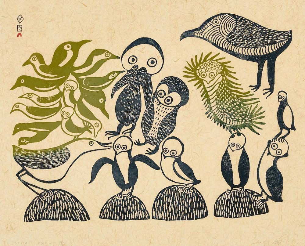 "Family of Birds", #66