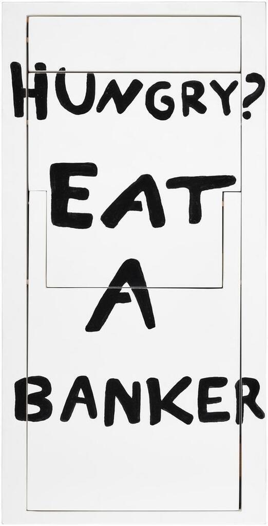 Occupy Chair: Hungry? Eat a Banker