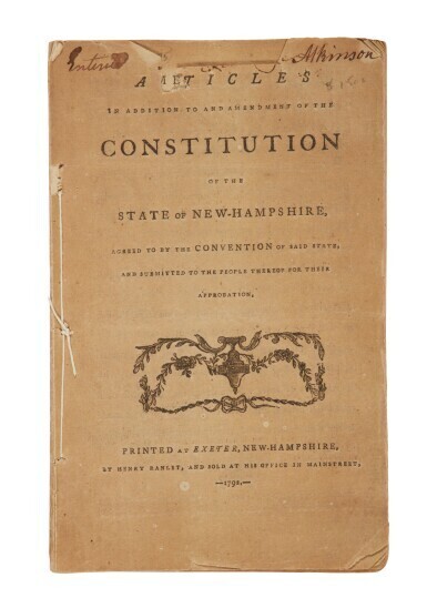 A town clerk's copy of formative Articles