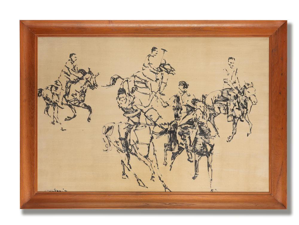 Untitled (Polo Players)