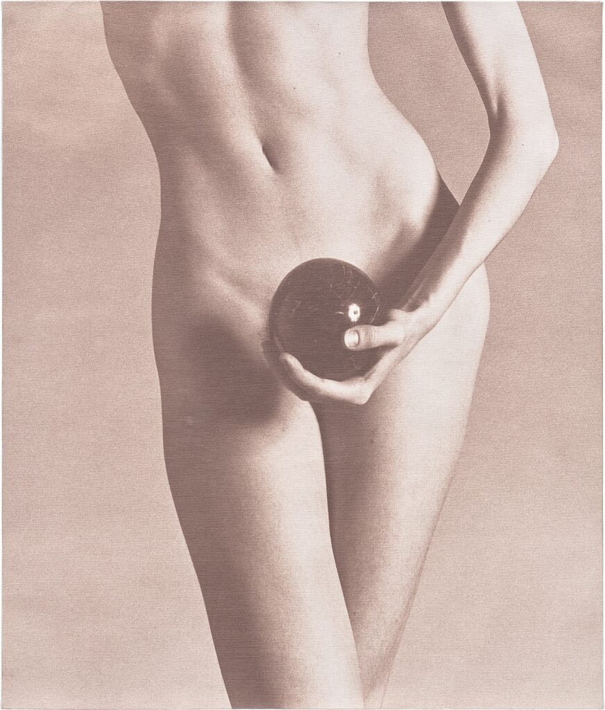 Nude with Sphere